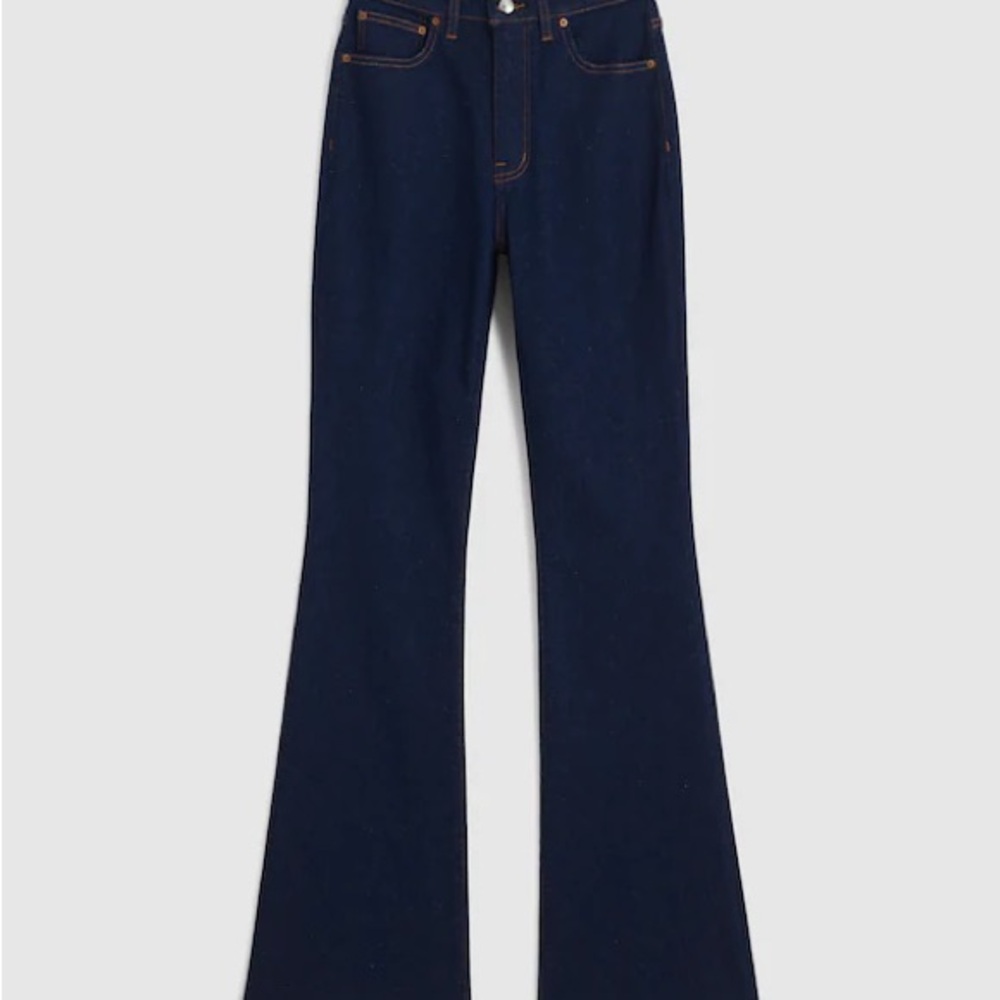 Madewell Dark Blue Flare Jeans